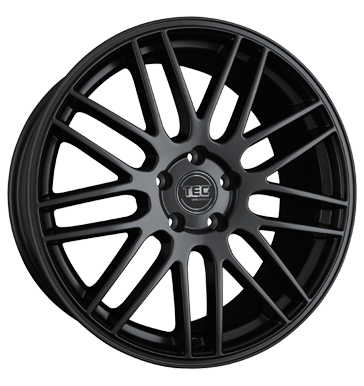 pneumatiky - 8x17 5x108 ET35 TEC Speedwheels GT 1 schwarz schwarz seidenmatt letn Rfky / Alu letadlo prves disky