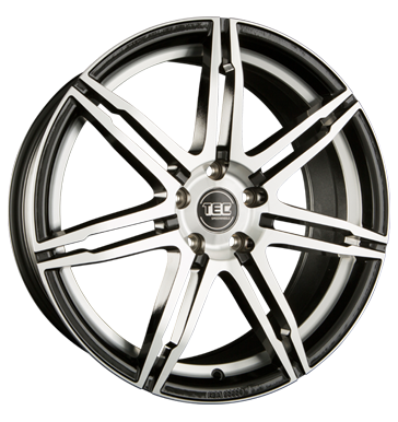 pneumatiky - 8x18 5x120 ET45 TEC Speedwheels GT 2 schwarz schwarz poliert hyundai Rfky / Alu pneumatika Rfky / Alu pneumatiky