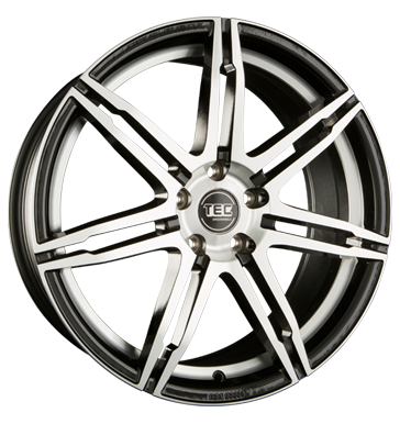 pneumatiky - 7.5x17 5x112 ET45 TEC Speedwheels GT 2 schwarz schwarz poliert charakteristiky Rfky / Alu Zimn kompletn kolo-ALU EMOTION pneumatiky