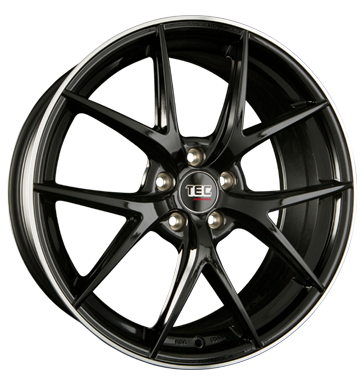 pneumatiky - 10x22 5x130 ET50 TEC Speedwheels GT 6 schwarz schwarz Hornpoliert Smoor Rfky / Alu motec charakteristiky pneu b2b