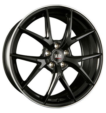 pneumatiky - 8x18 5x112 ET45 TEC Speedwheels GT 6 schwarz schwarz Hornpoliert denn Rfky / Alu ostatn Vyloucen velkoobchod s pneumatikami