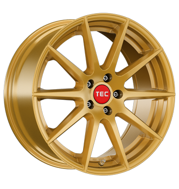 pneumatiky - 9.5x19 5x120 ET38 TEC Speedwheels GT 7 gold gold t-EC2 E85 ECU Rfky / Alu dly Inspekcn balky + stavebnice Autoprodejce