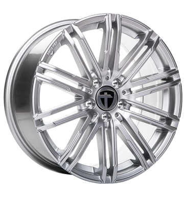 pneumatiky - 8.5x19 5x120 ET50 Tomason TN18 silber bright silver Lehk nkladn auto lto od 17,5 