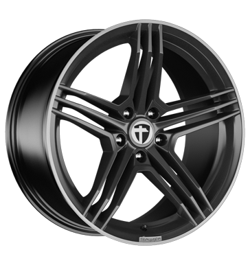 pneumatiky - 8.5x18 5x114.3 ET40 Tomason TN5 grau / anthrazit gun metal rim polished Baro Rfky / Alu vzduchov filtr Stars 2 roky Predaj pneumatk