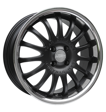 pneumatiky - 7.5x17 4x98 ET32 Team Dynamics Equinox schwarz racing-black + Edelstahlb. Opel Rfky / Alu Auto Tool Karoserie Lehk nkladn automobil v zime velkoobchod s pneumatikami