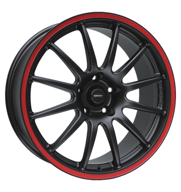 pneumatiky - 7.5x17 5x100 ET34 Team Dynamics Pro Race 1.2S schwarz racing-black + Felgenhorn rot Interir / pylov filtr Rfky / Alu prumyslov pneumatiky Lehk nkladn vuz v lte velkoobchod s pneumatikami