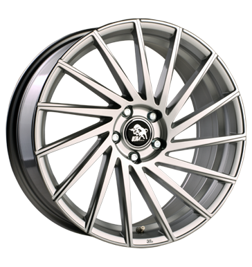pneumatiky - 8x18 5x112 ET35 Ultra Wheels Storm silber silver koncovky Rfky / Alu Offroad cel rok od 17,5 
