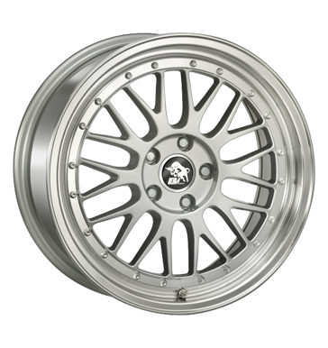pneumatiky - 8.5x19 5x112 ET45 Ultra Wheels Le Mans silber silver polished tMotive Rfky / Alu nrad Pouzdra & schovna pneu b2b