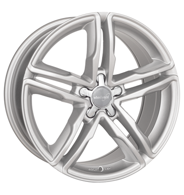 pneumatiky - 8.5x19 5x112 ET35 Wheelworld WH11a silber arktic silber lackiert Offroad cel rok Rfky / Alu Offroad Zimn 17.5 