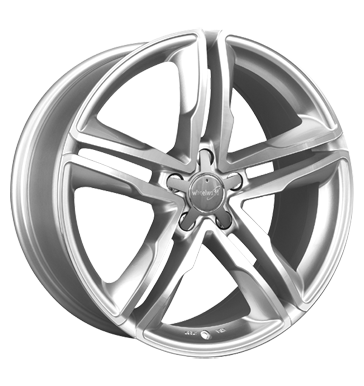 pneumatiky - 7.5x17 5x112 ET35 Wheelworld WH11a silber silber hochglanz poliert Antera Rfky / Alu hasic prstroj ocelov rfek Autodlna