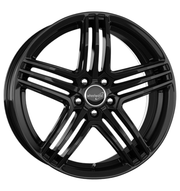pneumatiky - 8x19 5x112 ET45 Wheelworld WH12 schwarz schwarz glanz lackiert prves Rfky / Alu Motorsport Zimn kompletn kola (ocel) pneu