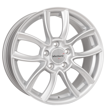 pneumatiky - 11x19 5x130 ET65 Wheelworld WH14 silber racesilber lackiert AUDI Rfky / Alu BRABUS Tricka Hlinkov disky