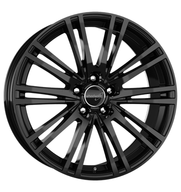 pneumatiky - 7.5x17 5x112 ET45 Wheelworld WH18 schwarz schwarz glanz lackiert Standardn In-autodoplnky Rfky / Alu regly pneumatik Offroad letn pneumatiky
