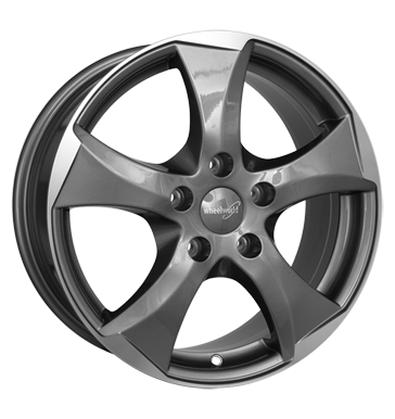 pneumatiky - 6.5x16 5x105 ET39 Wheelworld WH22 grau / anthrazit daytona grau hochglanzpoliert Konzole + drzk Rfky / Alu Kondenztory + Equalizer Tricka velkoobchod s pneumatikami