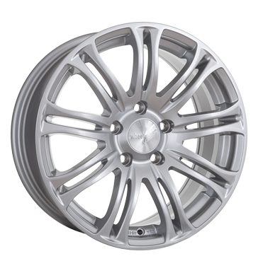 pneumatiky - 8.5x19 5x120 ET35 Wheelworld WH23 silber racesilber lackiert csti tela Rfky / Alu Offroad Zimn 17.5 