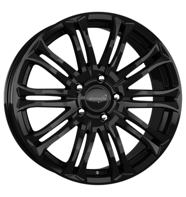 pneumatiky - 8.5x18 5x112 ET45 Wheelworld WH23 schwarz schwarz glanz lackiert Diablo Rfky / Alu Konstrukcn lampy Svetla Slevy pneu b2b