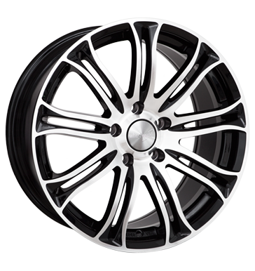 pneumatiky - 8.5x18 5x120 ET42 Wheelworld WH23 schwarz schwarz hochglanz poliert Cromodora Rfky / Alu Spurverbreiterung Toora disky