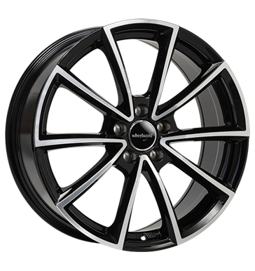 pneumatiky - 8.5x19 5x114.3 ET40 Wheelworld WH28 schwarz schwarz hochglanz poliert Parka Rfky / Alu Speedline autodly USA Autodlna