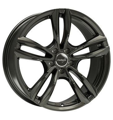 pneumatiky - 7.5x17 5x120 ET34 Wheelworld WH29 grau / anthrazit dark gunmetal lackiert exkluzivn linka Rfky / Alu kufr Tray Stars 2 roky Predaj pneumatk