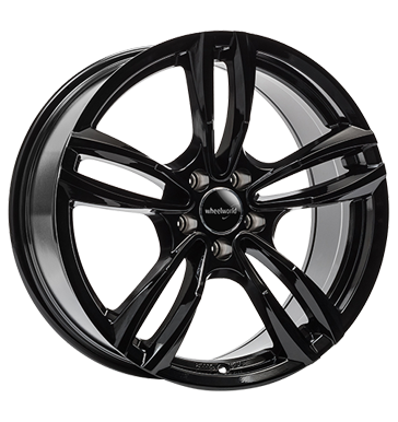 pneumatiky - 7.5x17 5x120 ET41 Wheelworld WH29 schwarz schwarz glanz lackiert osvetlen Rfky / Alu Vyloucen Kerscher pneu b2b