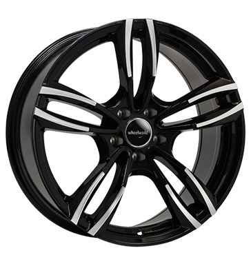 pneumatiky - 7.5x17 5x120 ET35 Wheelworld WH29 schwarz schwarz hochglanz poliert FOSAB Rfky / Alu INDIVIDUAL ALCOA Autodlna