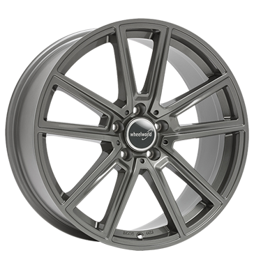 pneumatiky - 8x18 5x112 ET48 Wheelworld WH30 grau / anthrazit daytona grau nstroj ventil Rfky / Alu hasic prstroj MPT pneumatiky