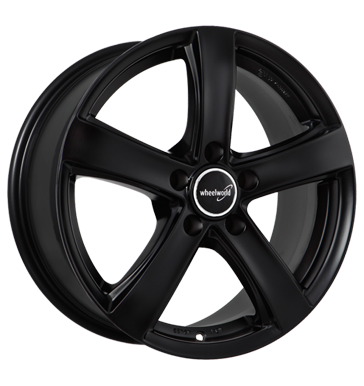 pneumatiky - 6.5x16 5x105 ET39 Wheelworld WH24 schwarz schwarz matt projektzwo Rfky / Alu cel rok Bastler- + vadn rdia pneus