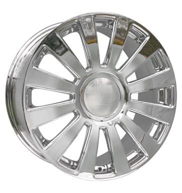 pneumatiky - 7.5x17 5x100 ET35 Wheelworld WH3 chrom chrom Proline Kola Rfky / Alu Motocykly a motocyklov dly prves Autodlna