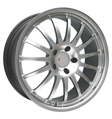 pneumatiky - 8.5x19 5x100 ET35 Xtra Ariane silber silber kozel Rfky / Alu Autordio Rarity Offroad cel rok pneus