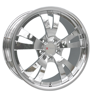 pneumatiky - 8.5x19 5x112 ET35 Xtra Cassini chrom chrom Americk vozy Rfky / Alu ANZIO BRABUS trziste