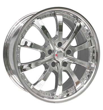 pneumatiky - 8x18 5x110 ET40 Xtra Saturna chrom chrom Konzole + drzk Rfky / Alu pilotn bundy Chiptuning + Motor Tuning Prodejce pneumatk