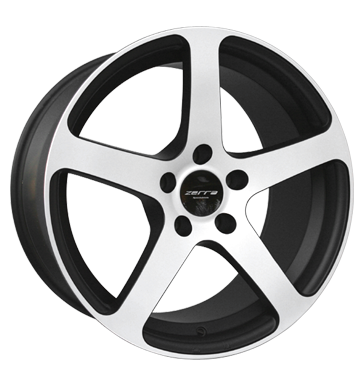 pneumatiky - 10x18 5x130 ET52 Zerra EVO RS schwarz schwarz matt frontpoliert matt KOLA Rfky / Alu Objevte nyn! Wheelworld pneumatiky