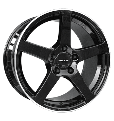 pneumatiky - 8.5x18 5x130 ET52 Zerra EVO S schwarz schwarz glanz hornpoliert Wiechers SPORT Rfky / Alu DOTZ recnk Prodejce pneumatk